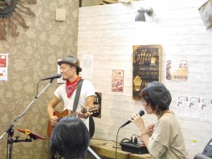 2018年10月8日中島孝弘重渕まゆみカフェライブ